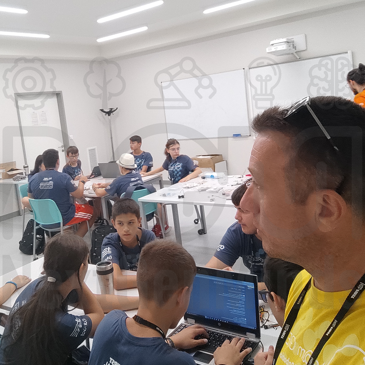 Συμμετοχή του Μαλιάρη Ειρηναίου στο Bootcamp της Εθνικής Ομάδας Ρομποτικής